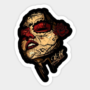 Dead Dancer Tattoo Sticker